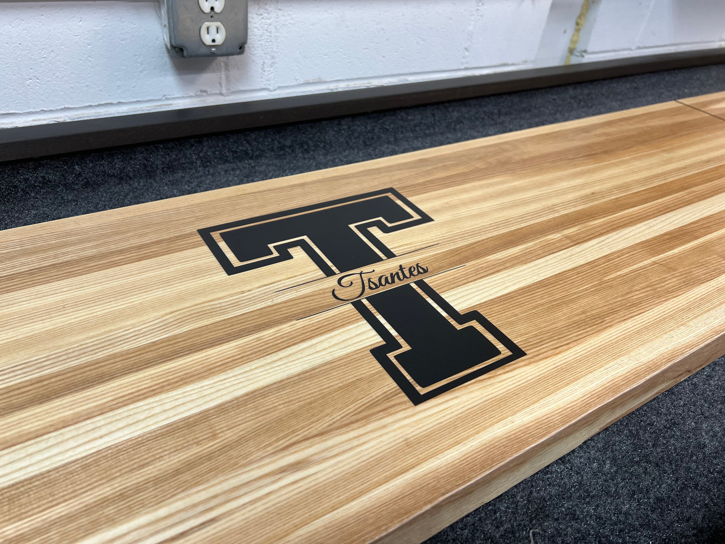 Shuffleboard Surface Customization