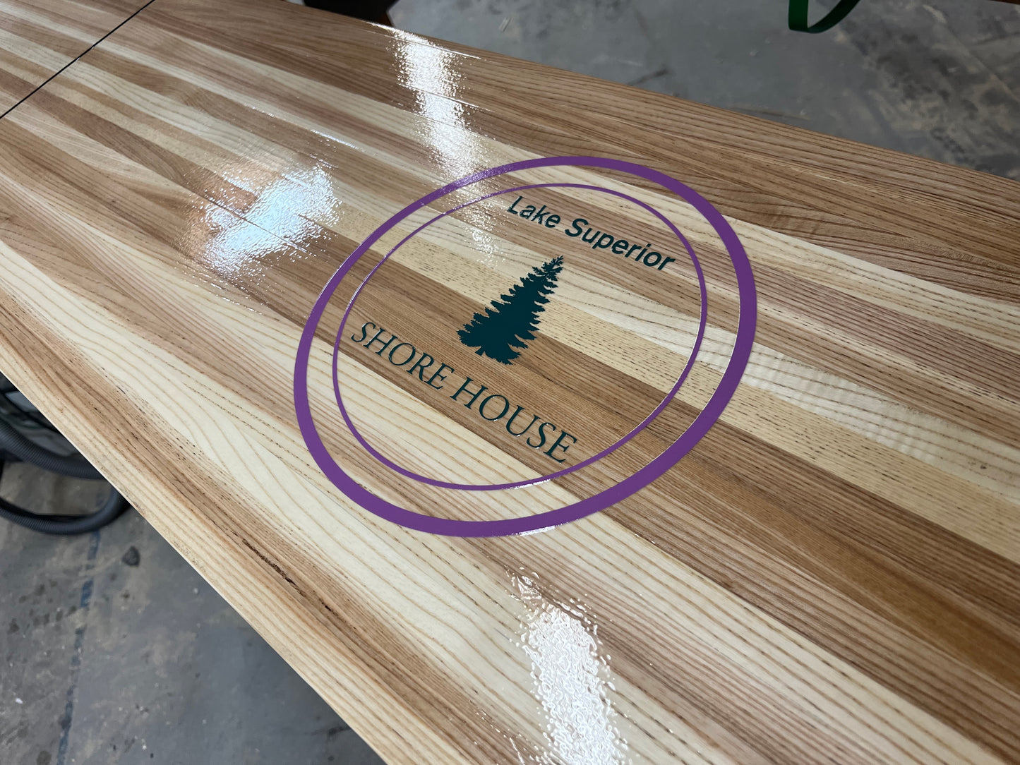 Shuffleboard Surface Customization