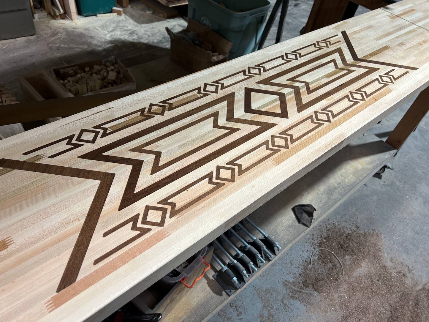 Shuffleboard Surface Customization