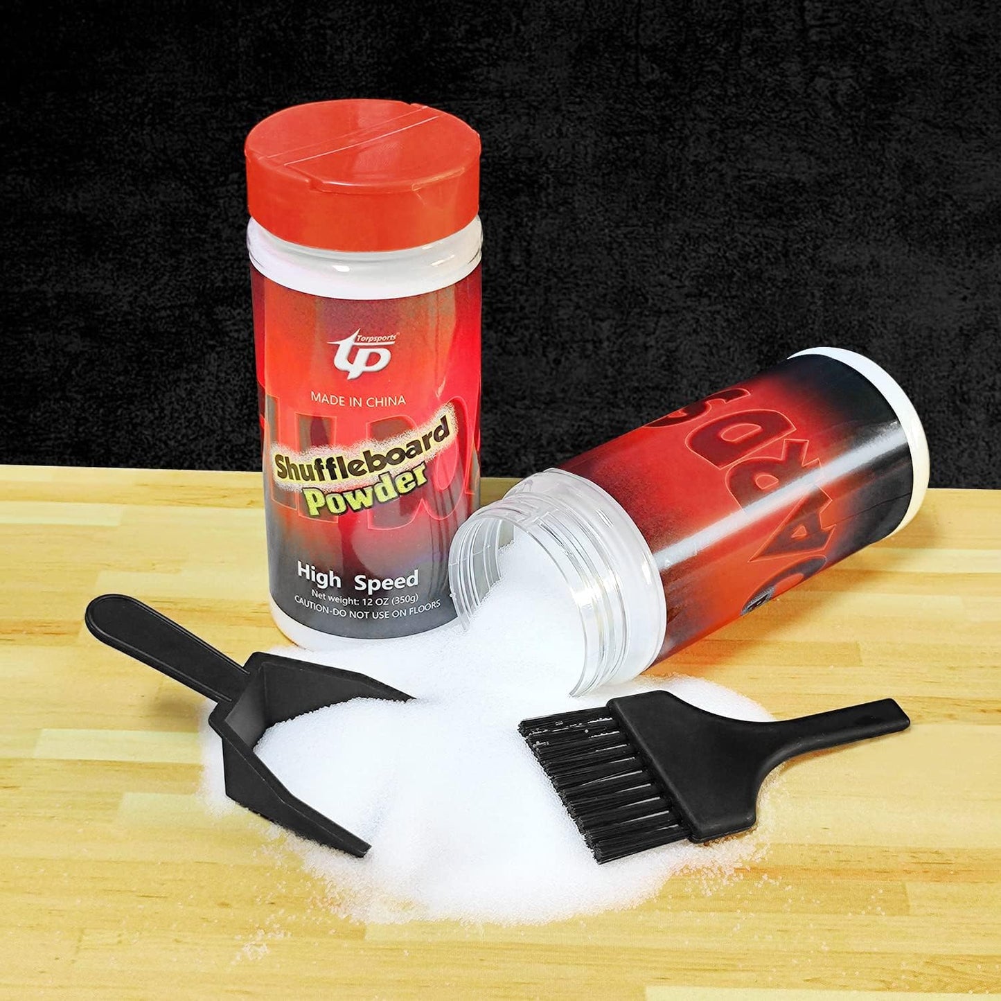 Shuffleboard Powder Fast Speed Wax/Dustpan/Mini Broom Sets