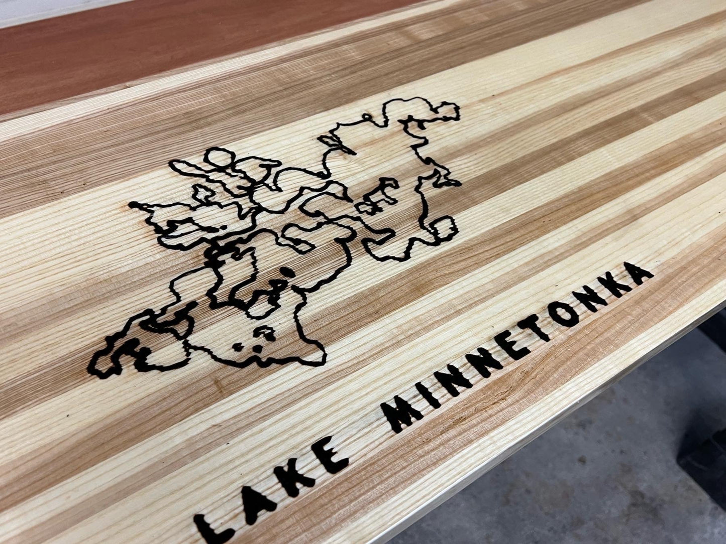 Shuffleboard Surface Customization