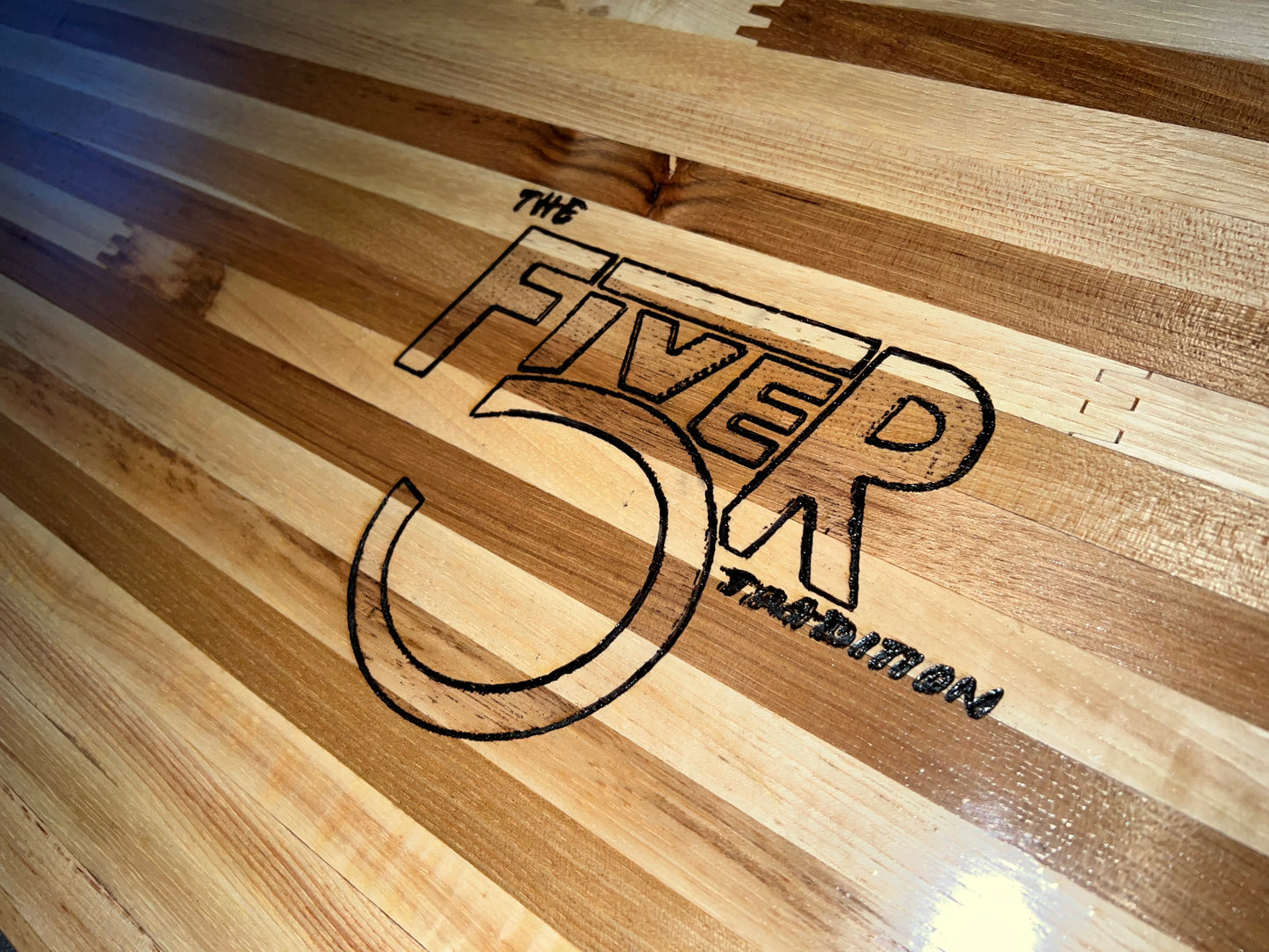 Shuffleboard Surface Customization